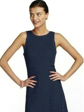 Lilly Pulitzer navy knit Molly dress